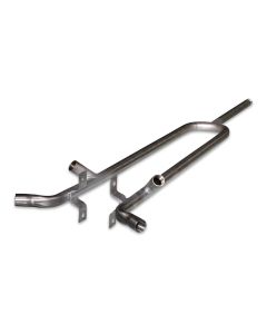 Drinker pipe 1/2" o.t. SST 4 outlets finishing over partitio
