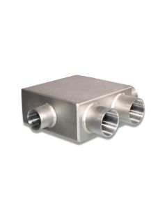 Pipe manifold SST suction side 5 x 2 1/2" + 1 x 2"