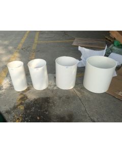 PVC air pipe, φ315, 2600x5mm,white