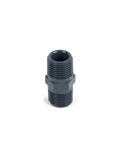 Hexagon nipple 1/2" PVC