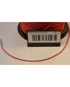 Cable H05Z-K HF 95 tinned 1x0.75 red S200