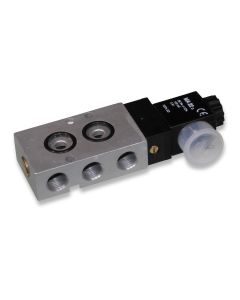 Solenoid valve 5/2 way Namur 1/4" S/IP67 24V DC Connector B