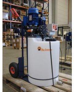 MediInject dosing unit 100L PE mobile incl control panel