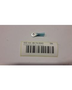 Ring shoe Ø6 Blue with shrink