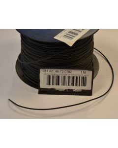 Cable H05Z-K HF 95 tinned 1x0.75 black S200