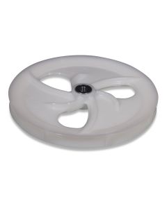 Corner wheel, plastic, with double ball bearing type 48