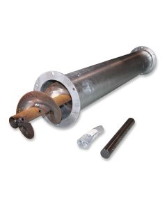 Extension 1.00m for auger S150 with 2 flanges