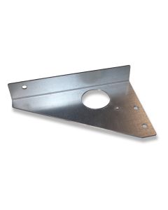 Gusset plate separating wire mesh lower hinged-type NAT-AZ