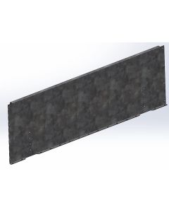 Closure vertical upper front - hopper 3000l