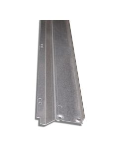 Longitudinal rail with guide