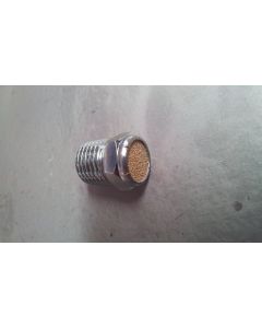 Silencer brass 1/4" Npt Sbf-28