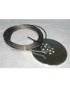 Rope sheave CL-75A for an additional cable
