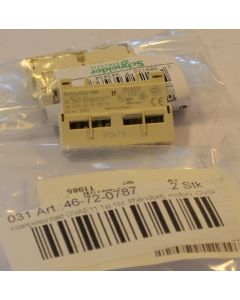 Auxiliary switch GVAE11 1sl/1br f/hand op, protec. GV3P65 48