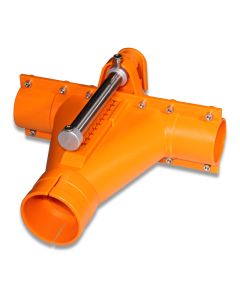 Feed valve plastic DR1500 pneum. w/cylinder DA 2x6mm air sup