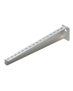 Wall bracket 45x160mm 2.5kN steel hot-dip  galvanized