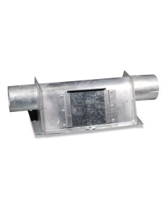 Lower part f/silo boot M 90 1-line continuous auger