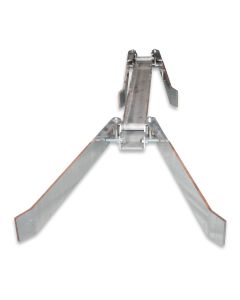 Litter scraper in end set double-blade cpl 900mm V17/19