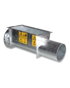 Lower part f/silo boot M150 1-line 1 direction