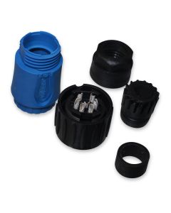 Cable socket AMPHENOL C01630D 6+PE/solder connection