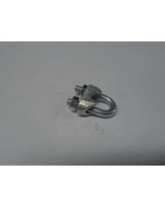 Clip for steel cable 1/4” DIN 741