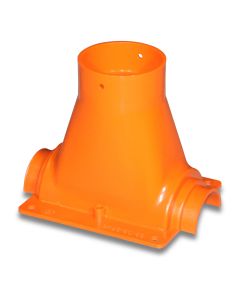Outlet lower part for outlet w/cable-operated DR850
