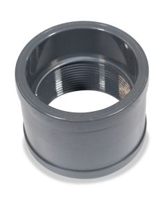 Adapter, PVC, 2" i.t. x Ø75 mm for feed pump (PZ00270)