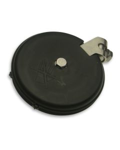 Idler pulley 107mm 45deg PVR with finger guard