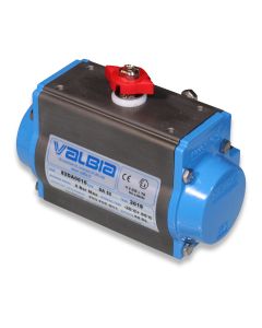 Rotary drive pneumatic for T-ball valve for feed valve Hydro
