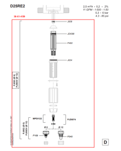Injection seals set PJ093VF