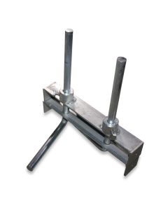 Mounting bracket for drive f/auger S102