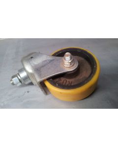 Caster fixed 4"  Fl 414 Pn