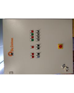 Control cabinet egg cross collection