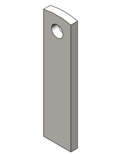 Arm crank of cleaning trough -  domestic production