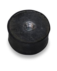 Rubber-metal buffer E 40x15 with female thread M8