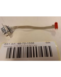 Cable set MIT3 w/9 pol SUB/D socket