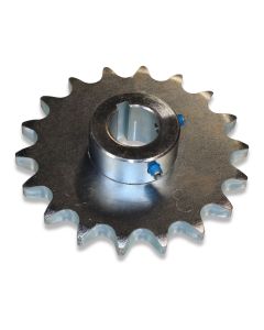 Chain wheel 3/4-18t-b25 single slotted