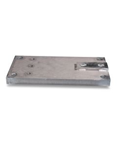 Bottom plate f/SB-A/SST 5t below sheet metal-/GRP silo