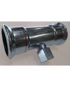 FZ Press tee 42 - 1/2" - 42 mm galv.