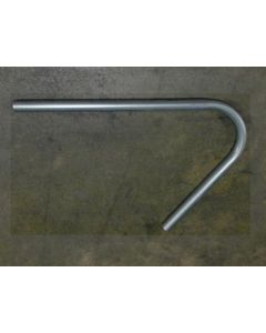 Ladder handrail f/bin 6'/9'/12' GI