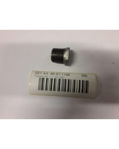 Nippel Muff  1/2" - 3/8" galv