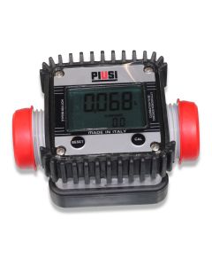 Flow meter battery-operated 1" m/fm