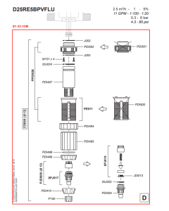 Injection part assy CD088VF