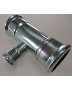 FZ Press tee 42 - 22 - 42 mm galv.