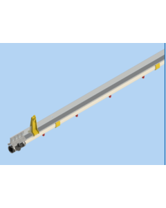 Drinker10' 15@8"OptiGROW4095-01 l/cup red 22mm w/rail & 1std