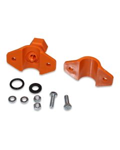 Saddle clamp PVC for tube 3/4"