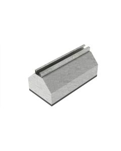 Roof tile DS110.300,SW 18,110x150x300mm w/foam rubber