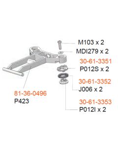Outlet valve support P423