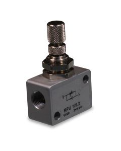 One-way restrictor 9006-BRV-R 1/8" (VD00049)