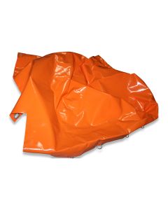 Manure curtain for manure chute