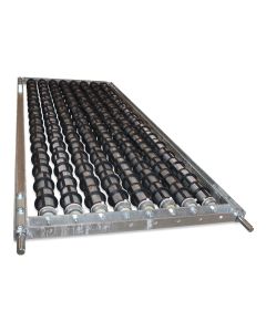 Weighing plate cpl w/supporting rollers manure drying tunnel
